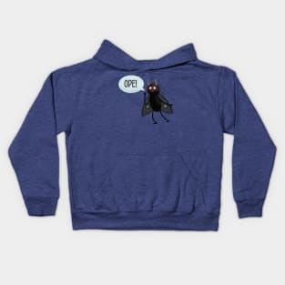 Mothman in the Midwest Kids Hoodie